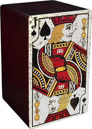 Miniatura 8 de Cajón Backbeat Bass con orificio de sonido con salida y cuerdas ajustables para efecto de redoblante — NO FABRICADO EN CHINA — Para música acústica