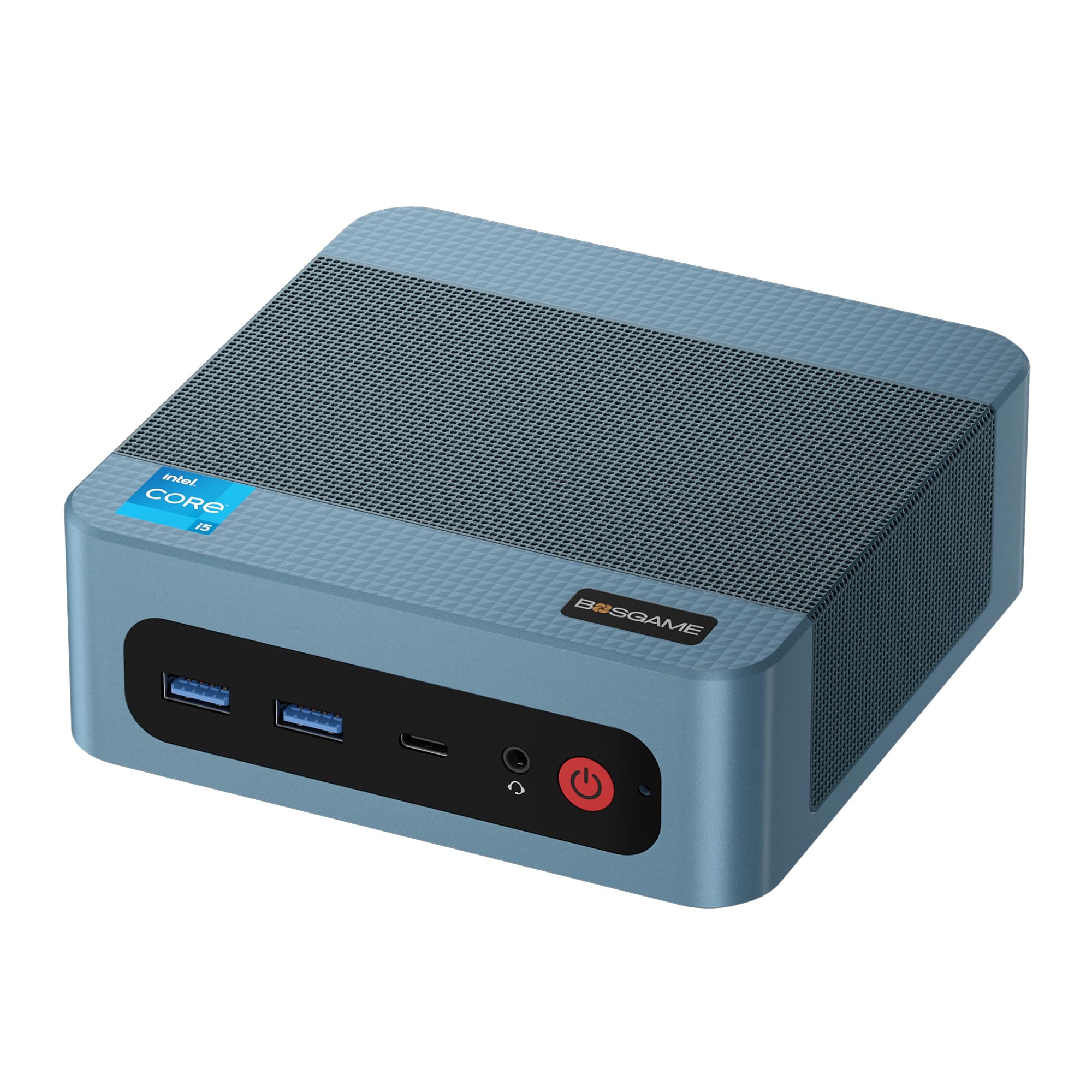 BOSGAME P2neo Home-Gaming-Mini-PC, Intel Core i5 12450H, 16GB DDR4