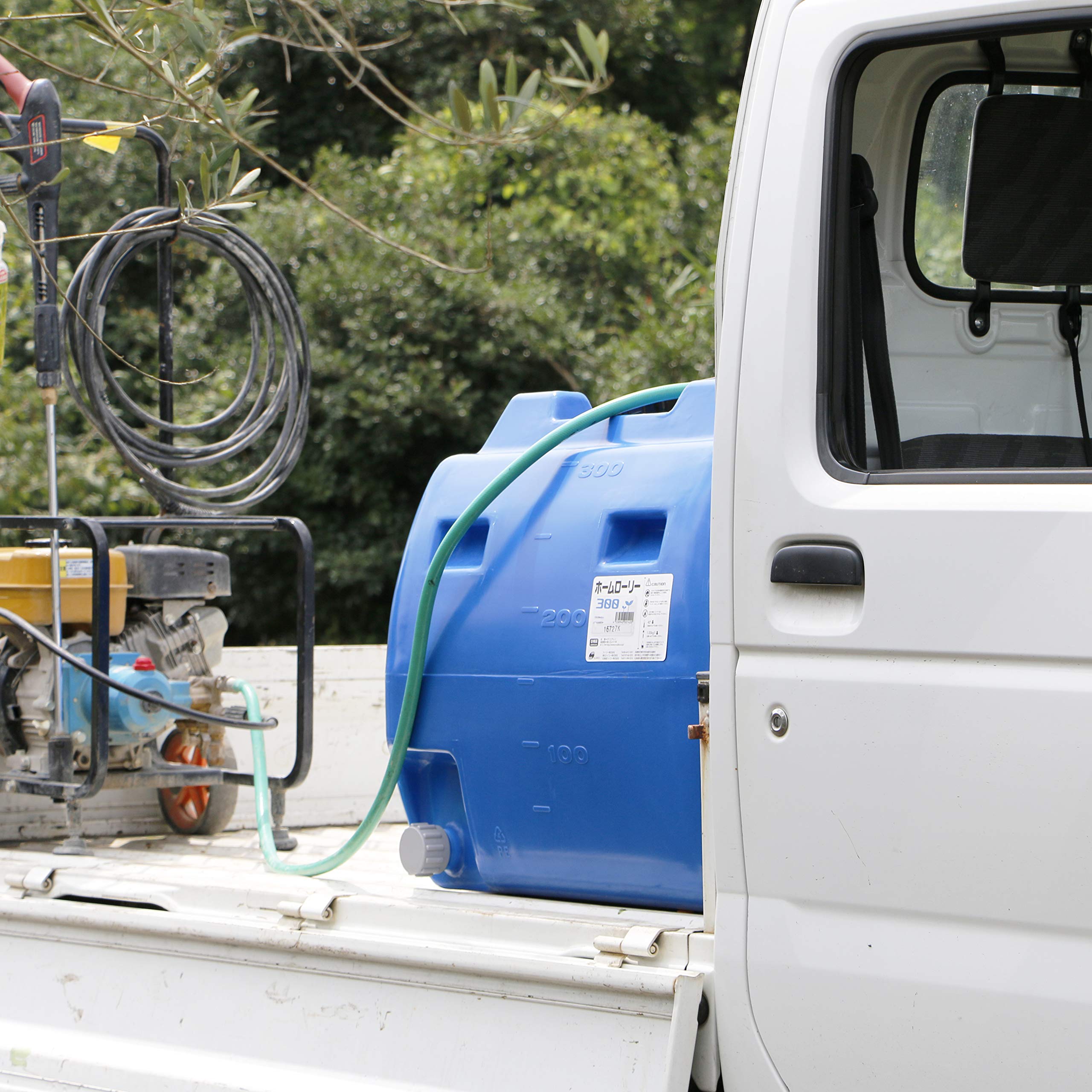 ホームローリー100L (水タンク) 給水タンク、家庭菜園など ホームローリー100｜散水・散布用品｜便利な農業・園芸資材｜たまごや商店