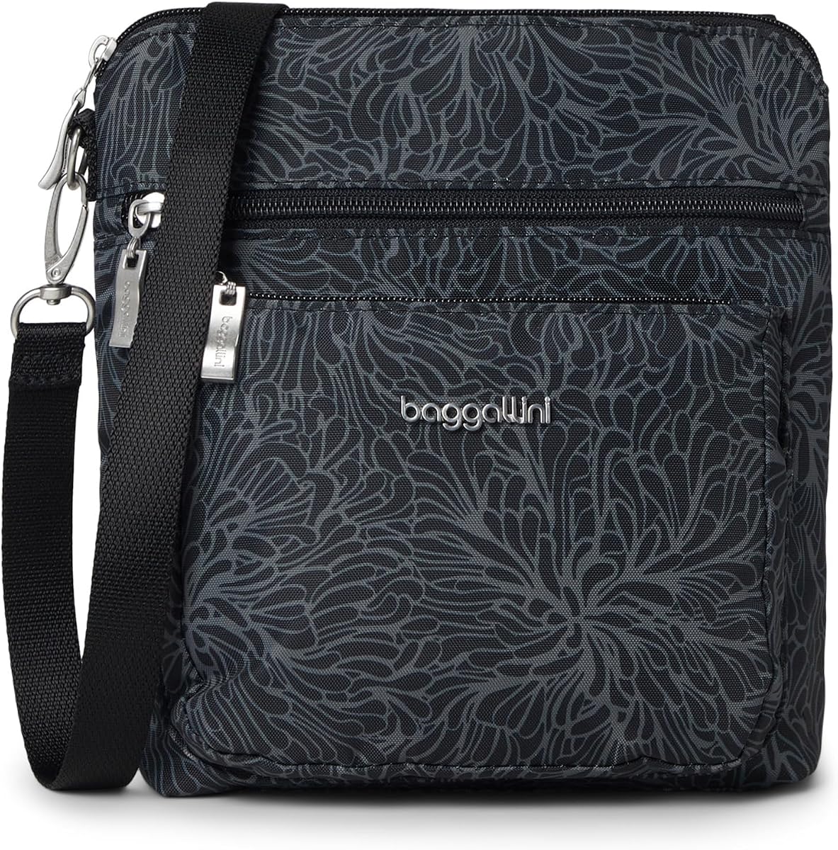 Moderno bolso bandolera de bolsillo para mujer, bolso de mano de 8.5"x8.5" con RFID, ligero resistente al agua