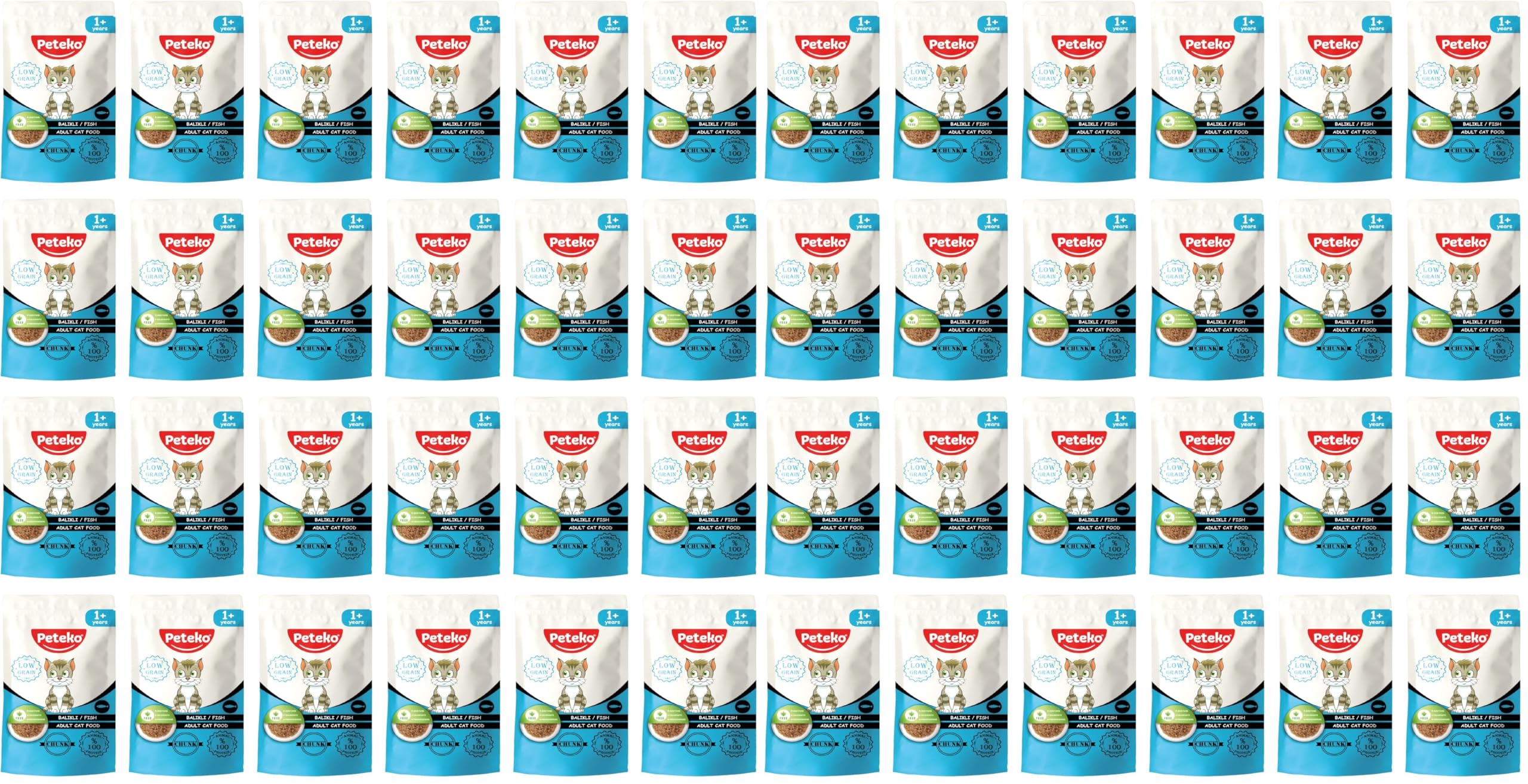Yetişkin Kedi Balıklı Pouch 85 Gr x 24 Adet (2 paketi)