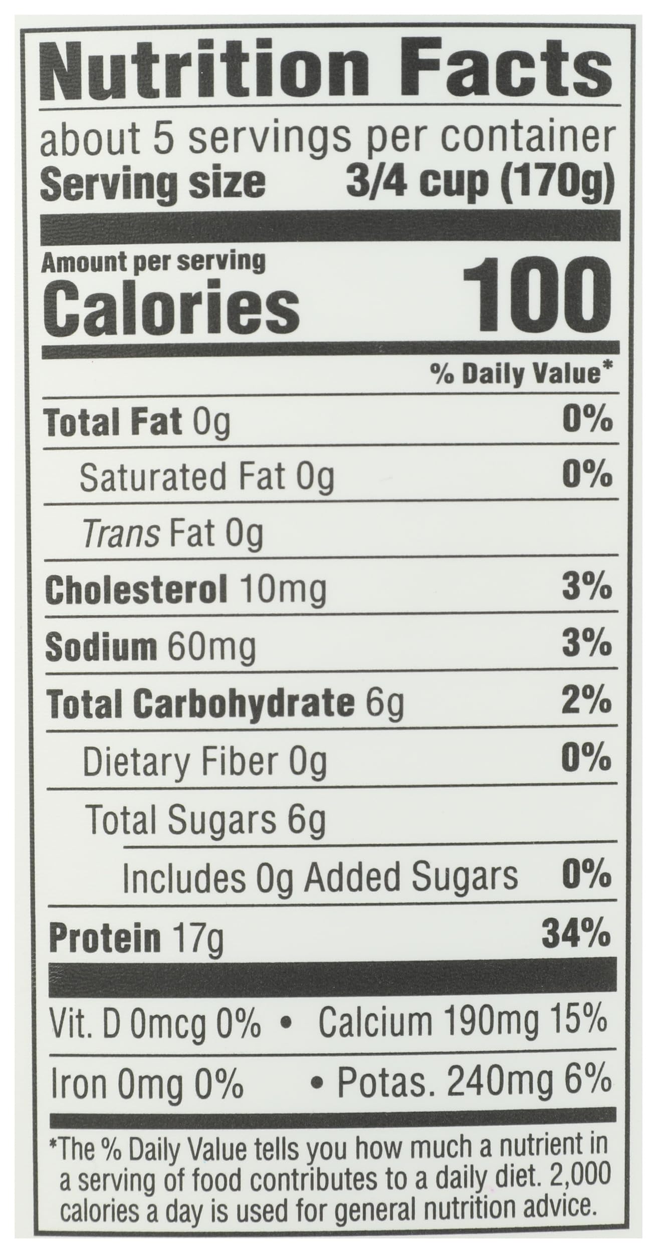 365 By Whole Foods Market Greek Yogurt Plain Nonfat 32 Ounce — view 2