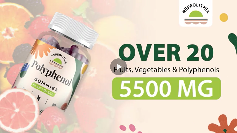 Amazon.com: Polyphenol Gummies, Plant-Based Formula with