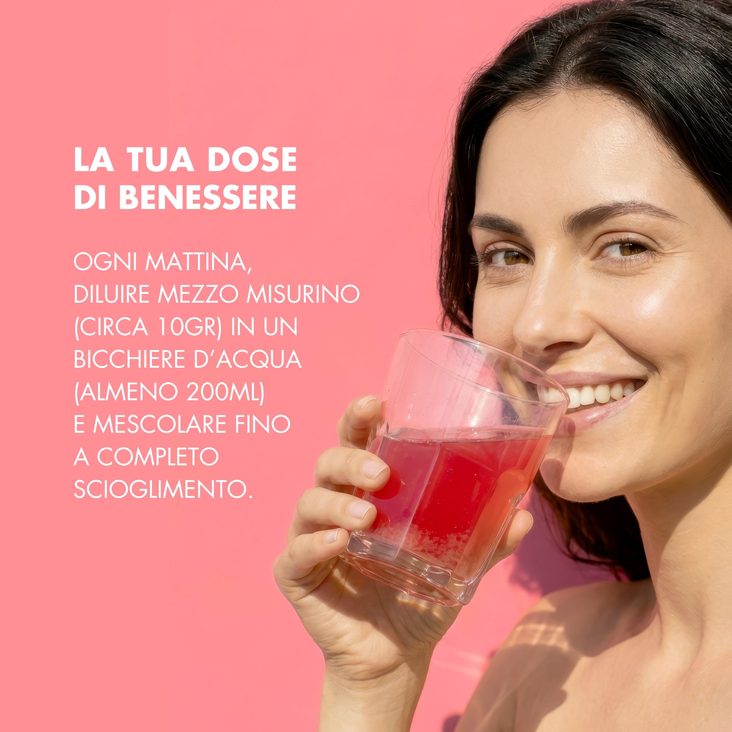 Skön Collagen Elixir - Integratore Collagene e Acido Ialuronico in Polvere con Vitamina C Biotina Niacina, Supporta la Produzione di Collagene - Integratore Capelli Unghie Pelle, 240gx2, Made in Italy