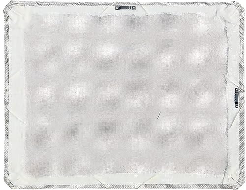 Miniatura 5 de Tablero de madera con lino de 20 x 16 pulgadas, tablero de anuncios para decoración de pared, pin para colgar con marco de madera, tablero de