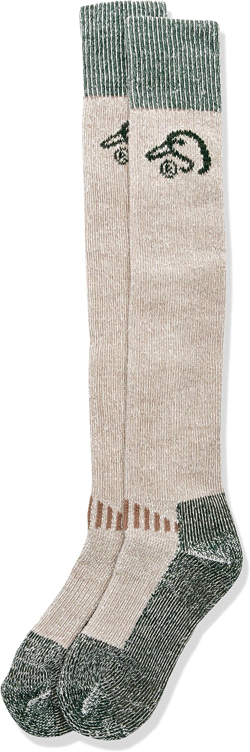 Ducks Unlimited Men's Wool Blend Wader Socks, Tan, Large