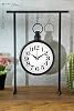 Emores Decorative Metal Table Clock