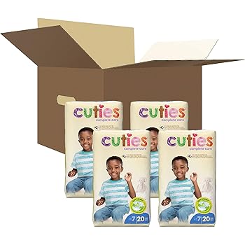 cuties diapers size 7 price