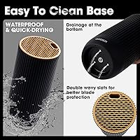 Vista 8 de Knife Set, 10 Piece Kitchen Knife Set with Block and Sharpener, Anti-Rust Stainless Steel Knives Set for Kitchen, Chef Universal Knife Block Set