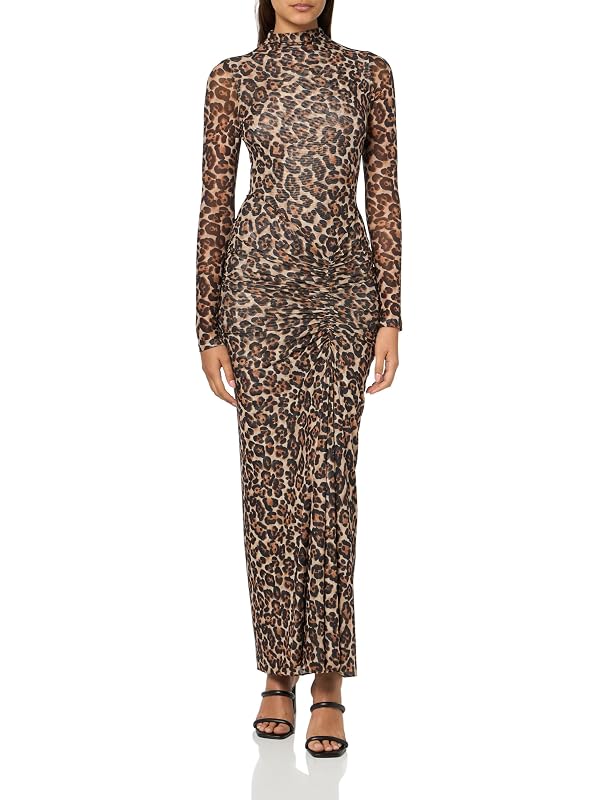 Ronny Kobo Women's Scorpio Mesh Maxi Dress, Leopard, Medium by Ronny Kobo - Used condition