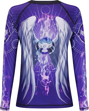 Raven Fightwear Womens Archangel BJJ Rash Guard MMA
