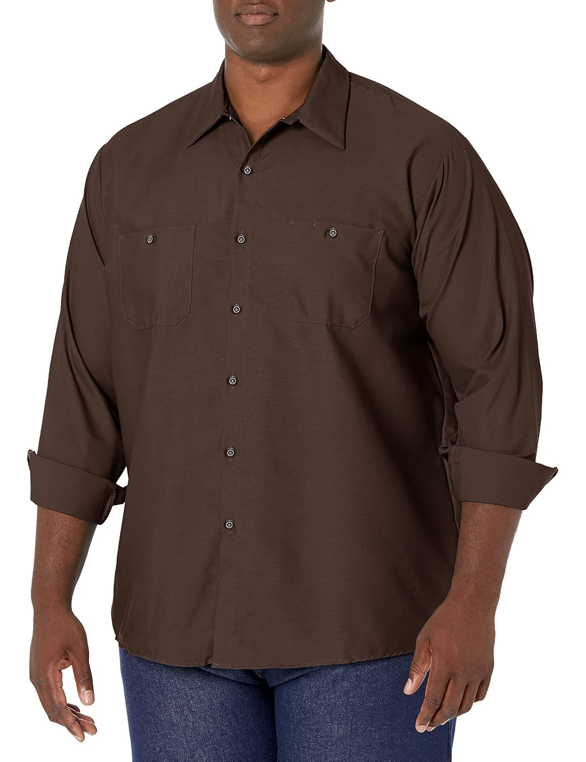Red kap long sleeve work shirts Clearance