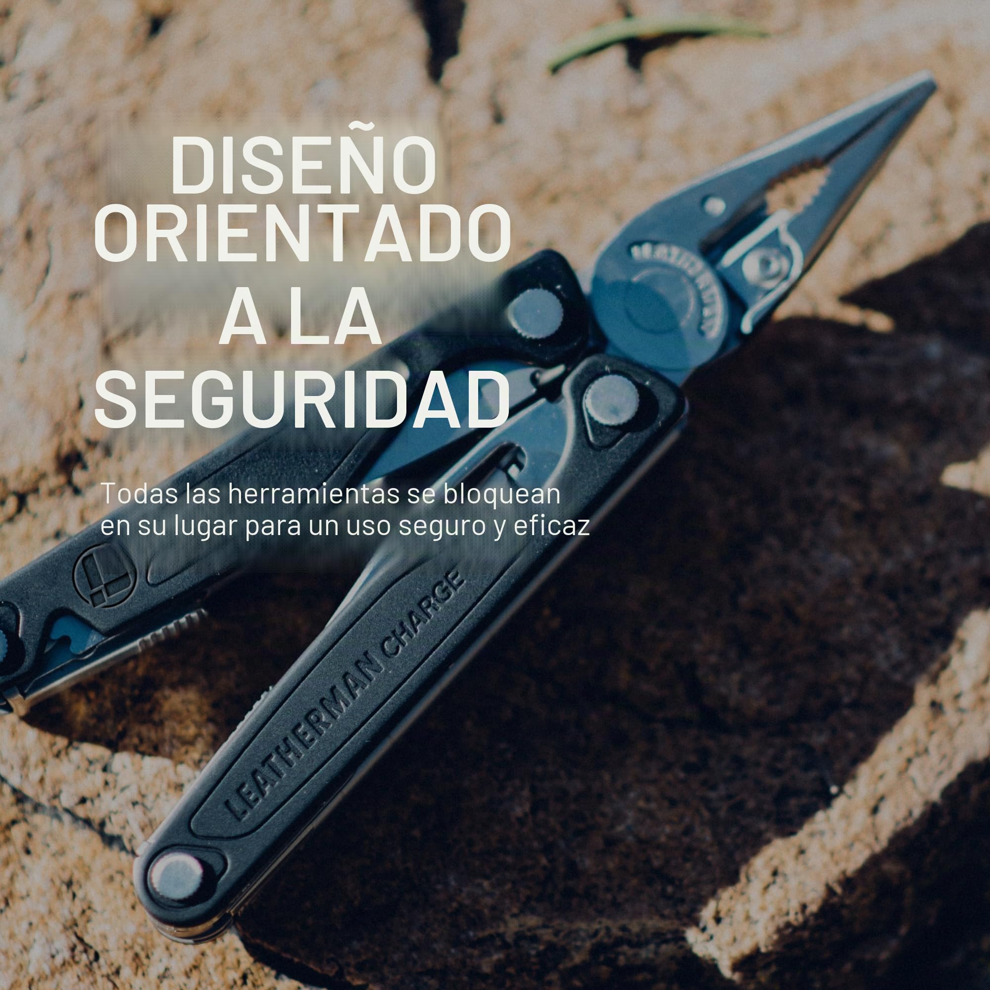 Leatherman Charge+ Multiherramienta - 19 Herramientas Para Camping y Pesca, Negro | 19 Herramientas Para Camping y Pesca