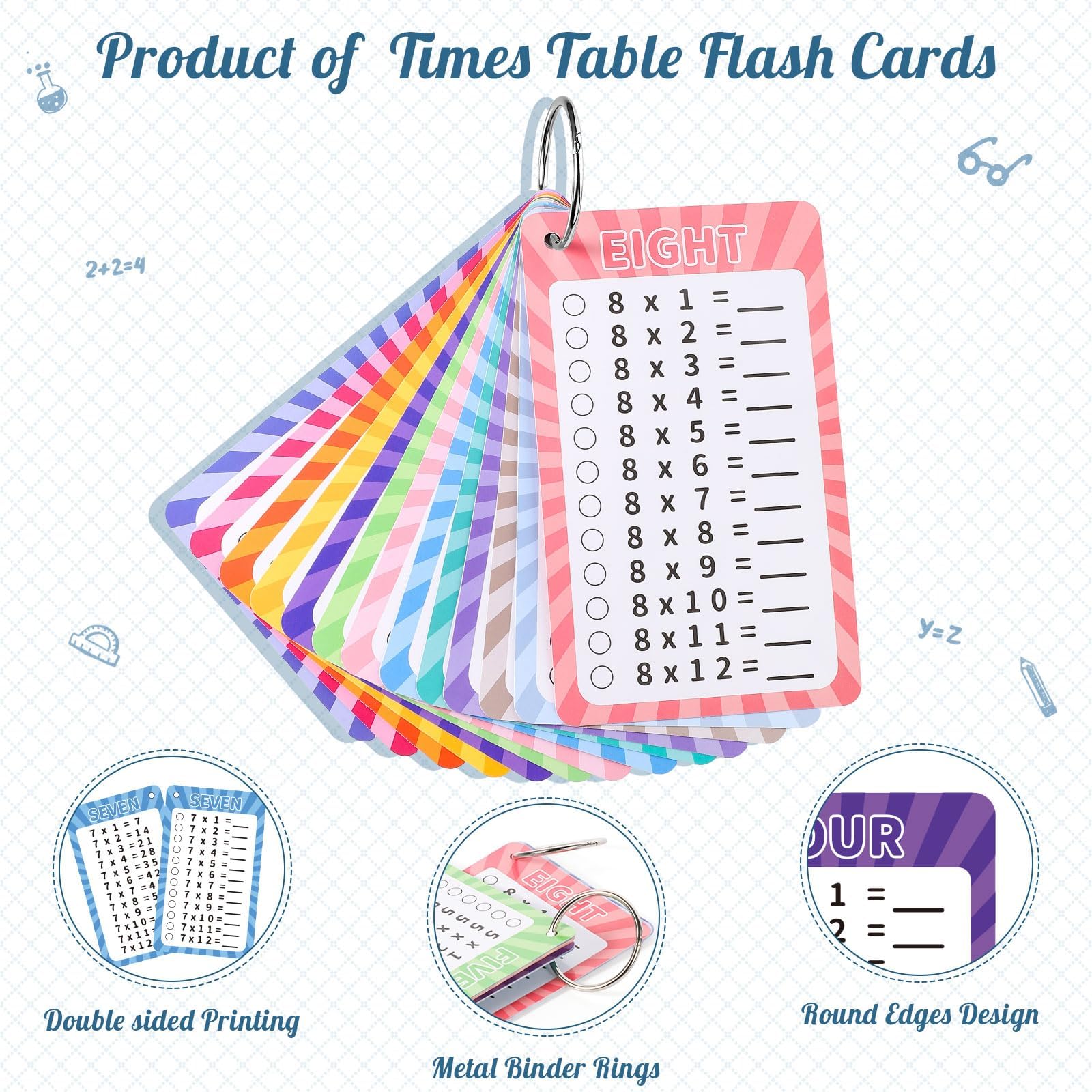 13 Pcs Times Tables 0-12 - Image 3