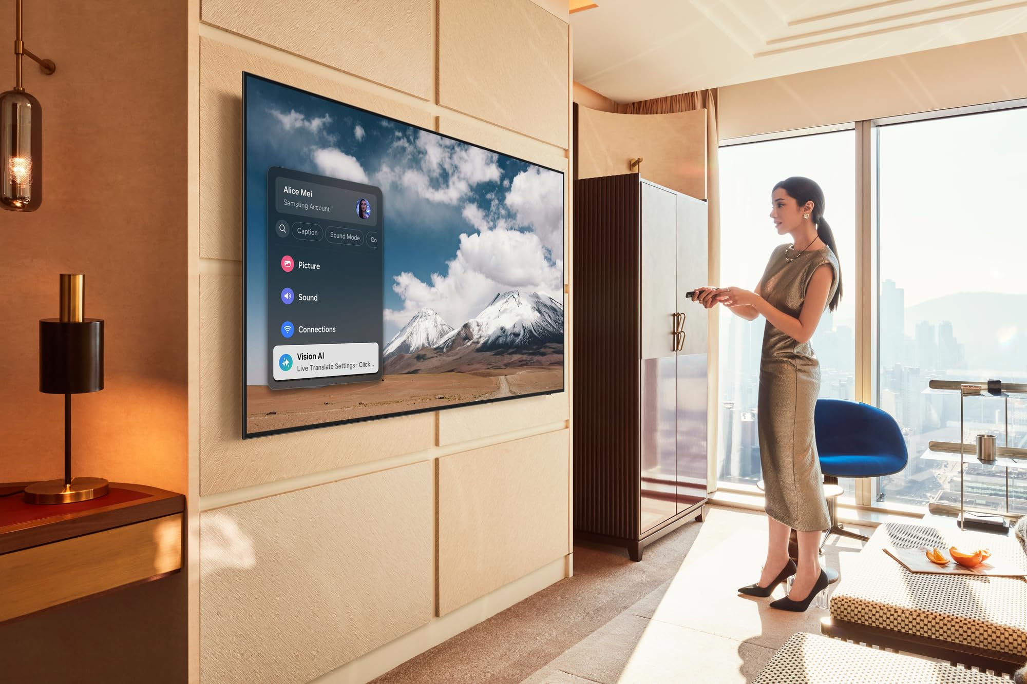 Samsung OLED 4K S90F 55 Zoll (140 cm), UHD Fernseher, NQ4 AI Gen3 Prozessor, OLED HDR+, 4K Upscaling Pro, Dolby Atmos, Gaming Hub, Motion Xcelerator 144Hz, Samsung Vision AI Smart TV, 55S90F
