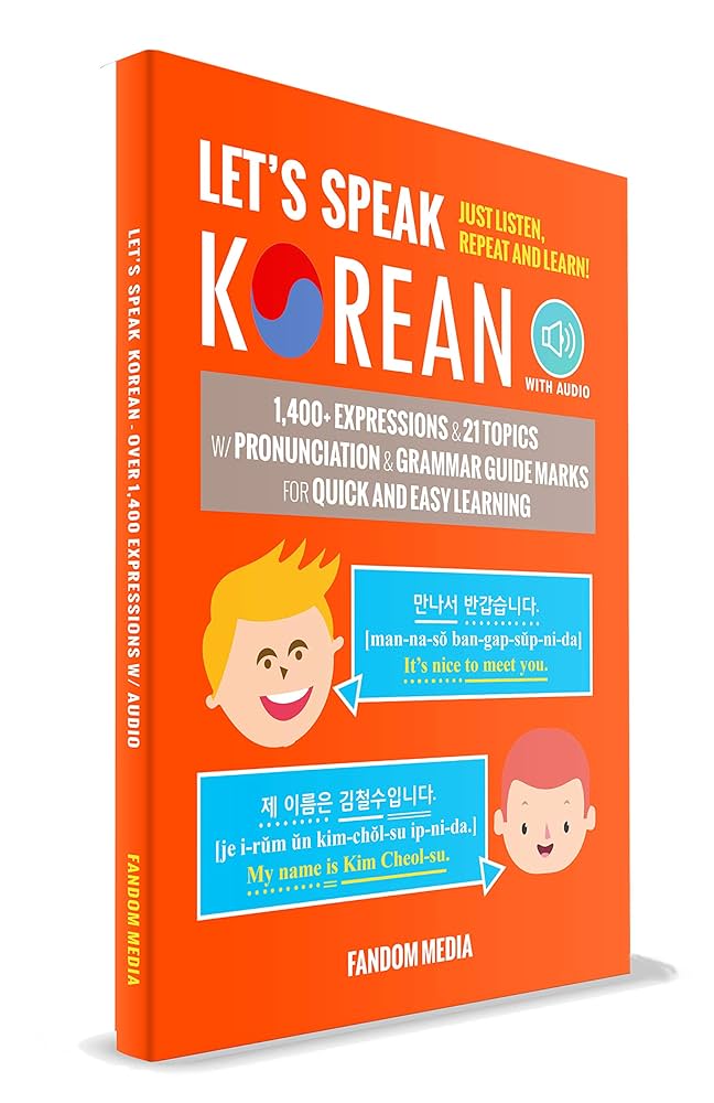 Let's Speak Korean (with Audio): Learn Over 1,400+