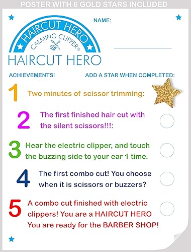 Miniatura 2 de Haircut Hero Sensory Development Program with The Quiet Clipper, Step by Step to Peace at The Barber Shop