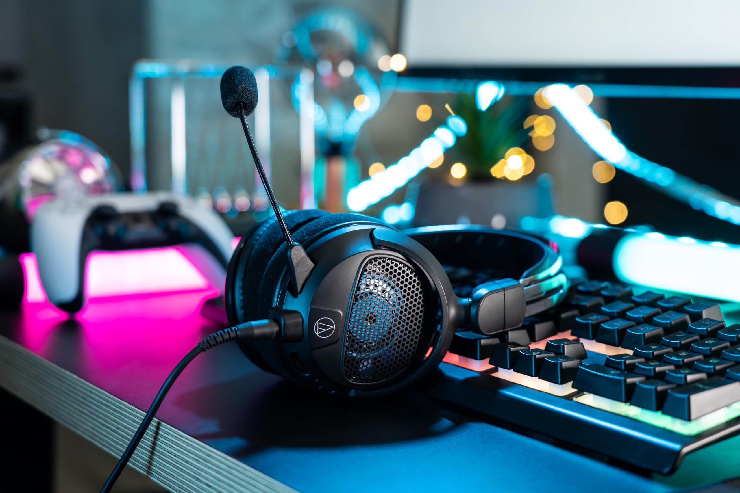 Audio-Technica GDL3 High Fidelity Gaming Headphones Black Review Online - Dettaglio