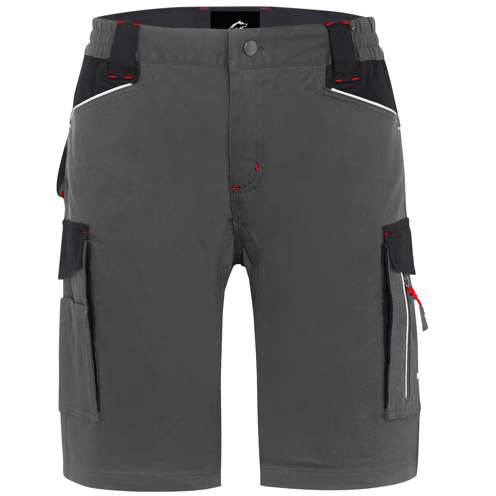 BWOLF Daytona Short de Travail Homme, Stretch Résistant, Multi-Poches Fonctionnelles, Confort Idéal pour Chantier, Artisan, BTP