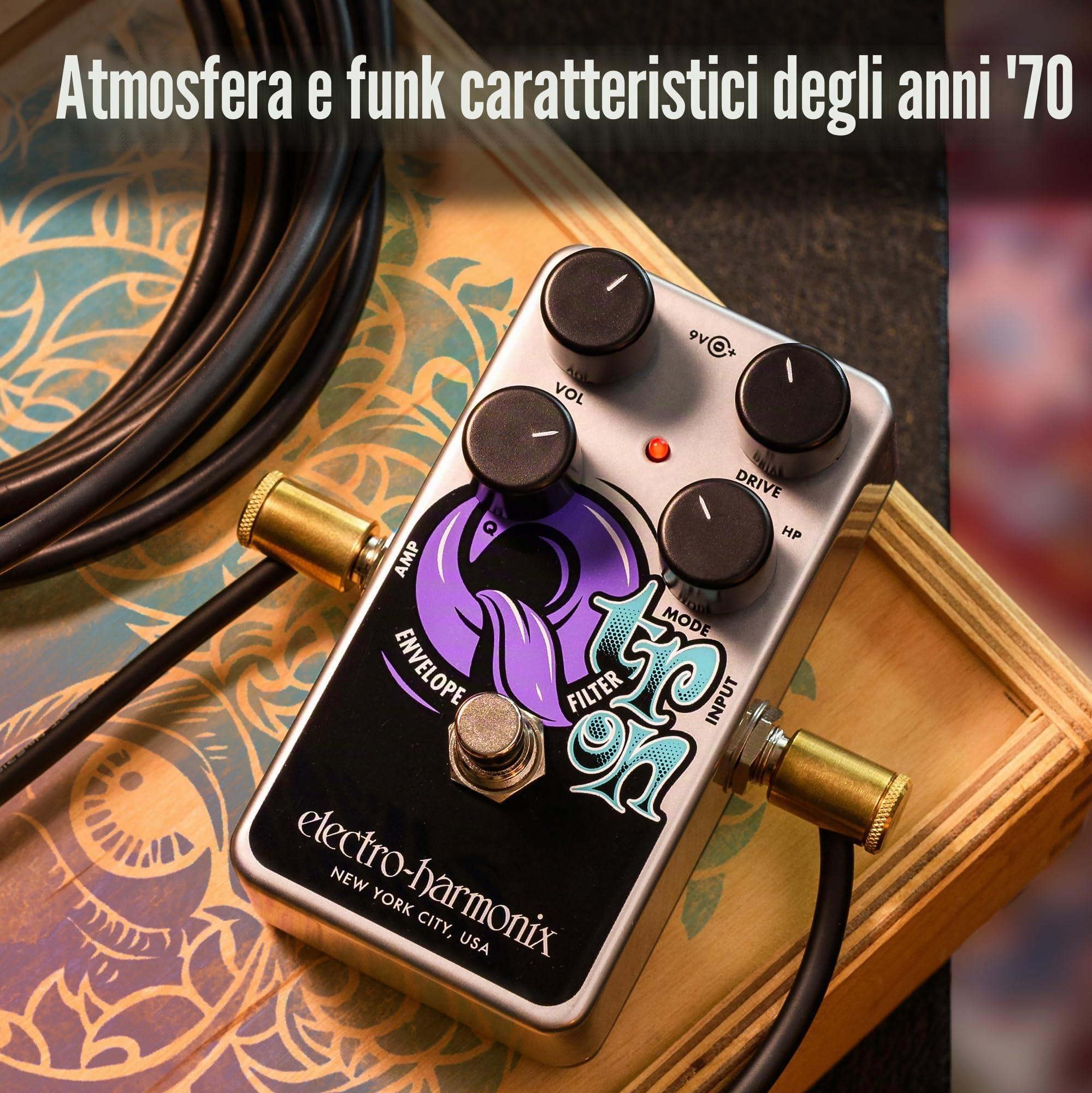 Electro Harmonix - Pedale analogico per chitarra, con filtro