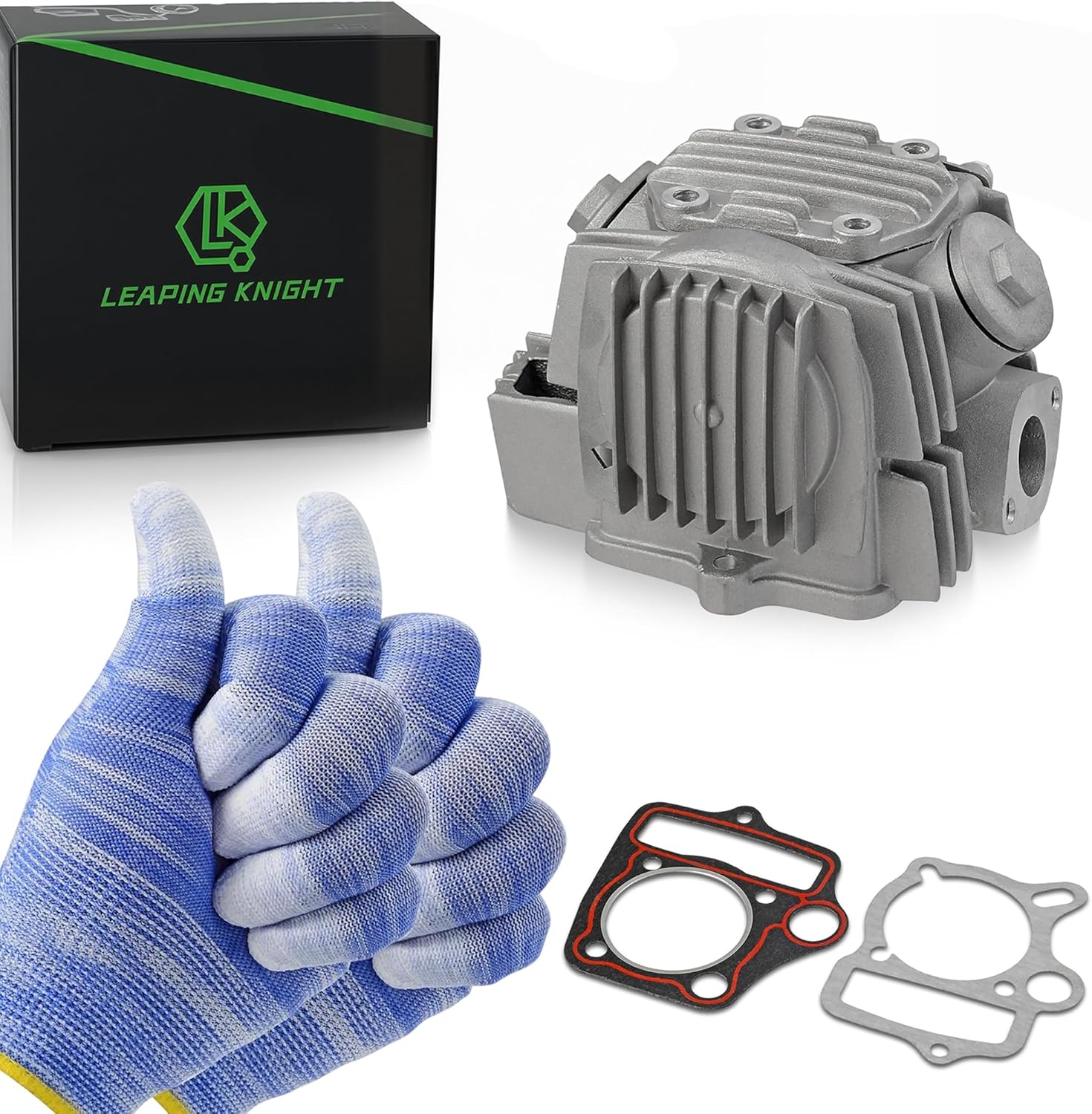 52.4mm Complete Cylinder Head Assembly for 4 Stroke 110cc ATV Go Kart Scooter