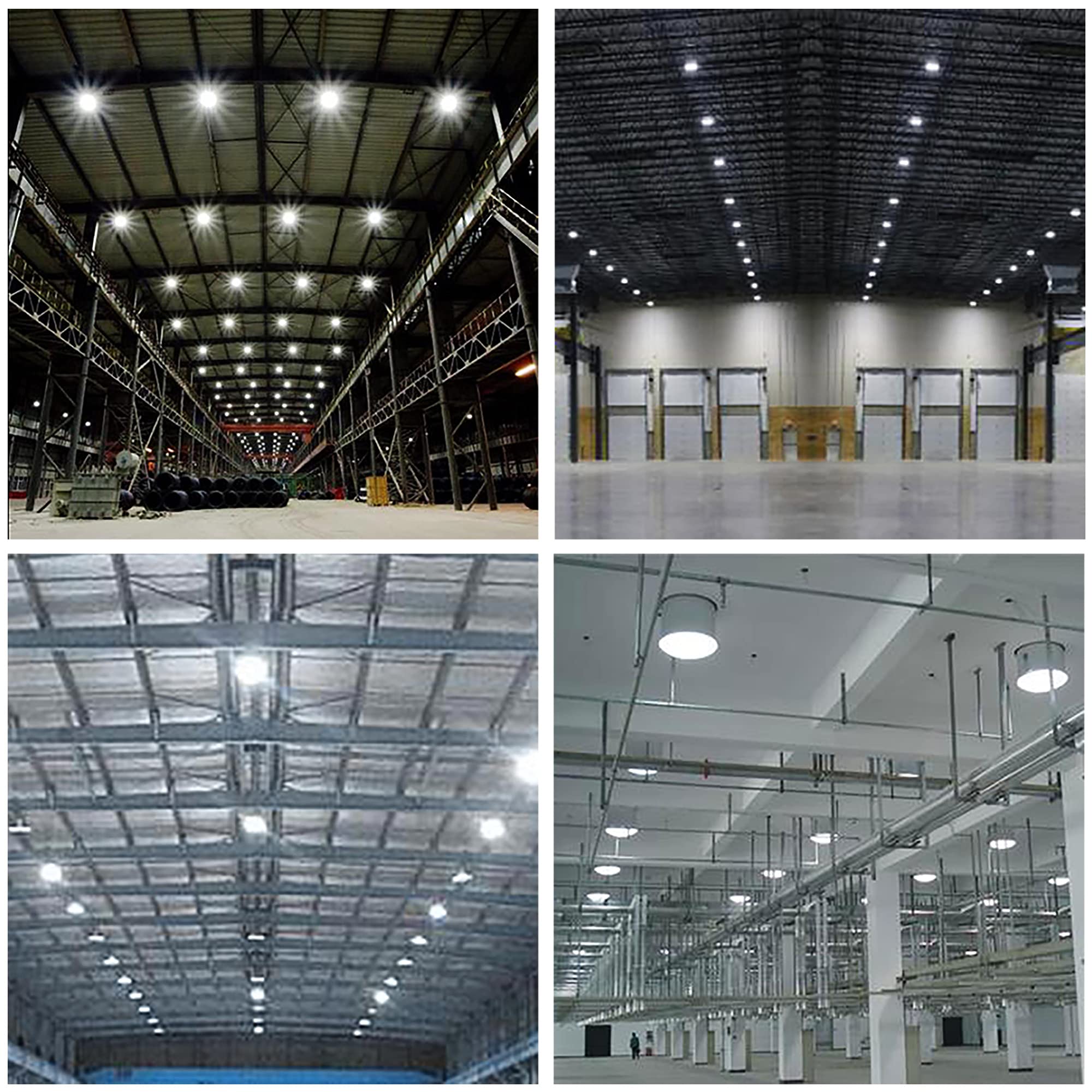 Yescom LED Corn Light Cob Bulb Daylight for Warehouse Factory Mall Garage Parking Lot High Bay Lamp Replacement — view 8