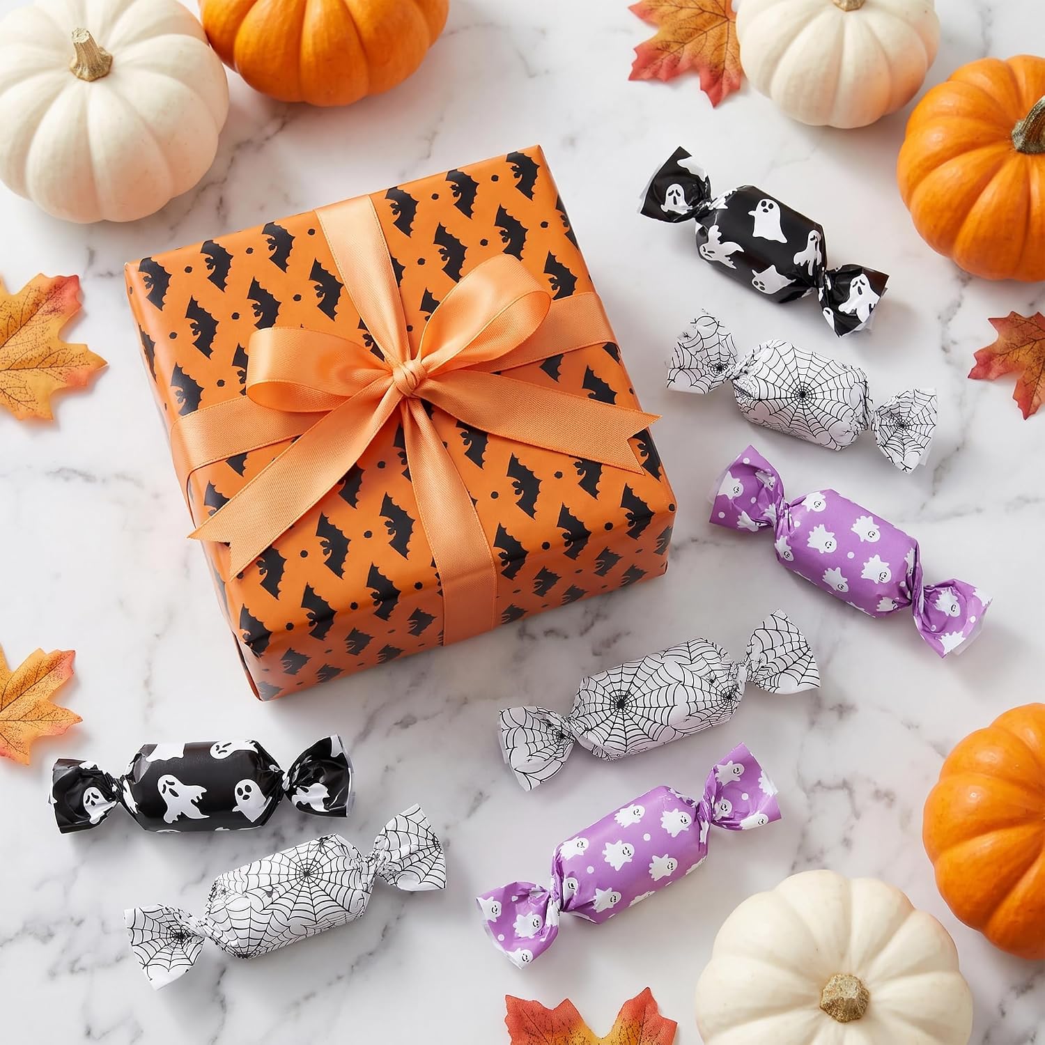 BEISHIDA 100 Sheets Halloween Tissue Paper Bulk for Gift Wrapping Gift Bags image 5