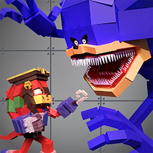 Blue And Red Monster VS People Ragdoll Battle