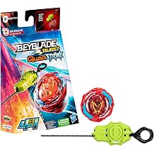 beyblade burst quadstrike zeal achilles a8 starter pack battle spinning top with starter toy set for children