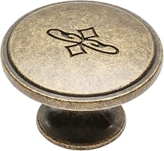 Högert Technik GTV - Pomello per mobili Olbia, stile retrò, diametro 23 mm, altezza =...