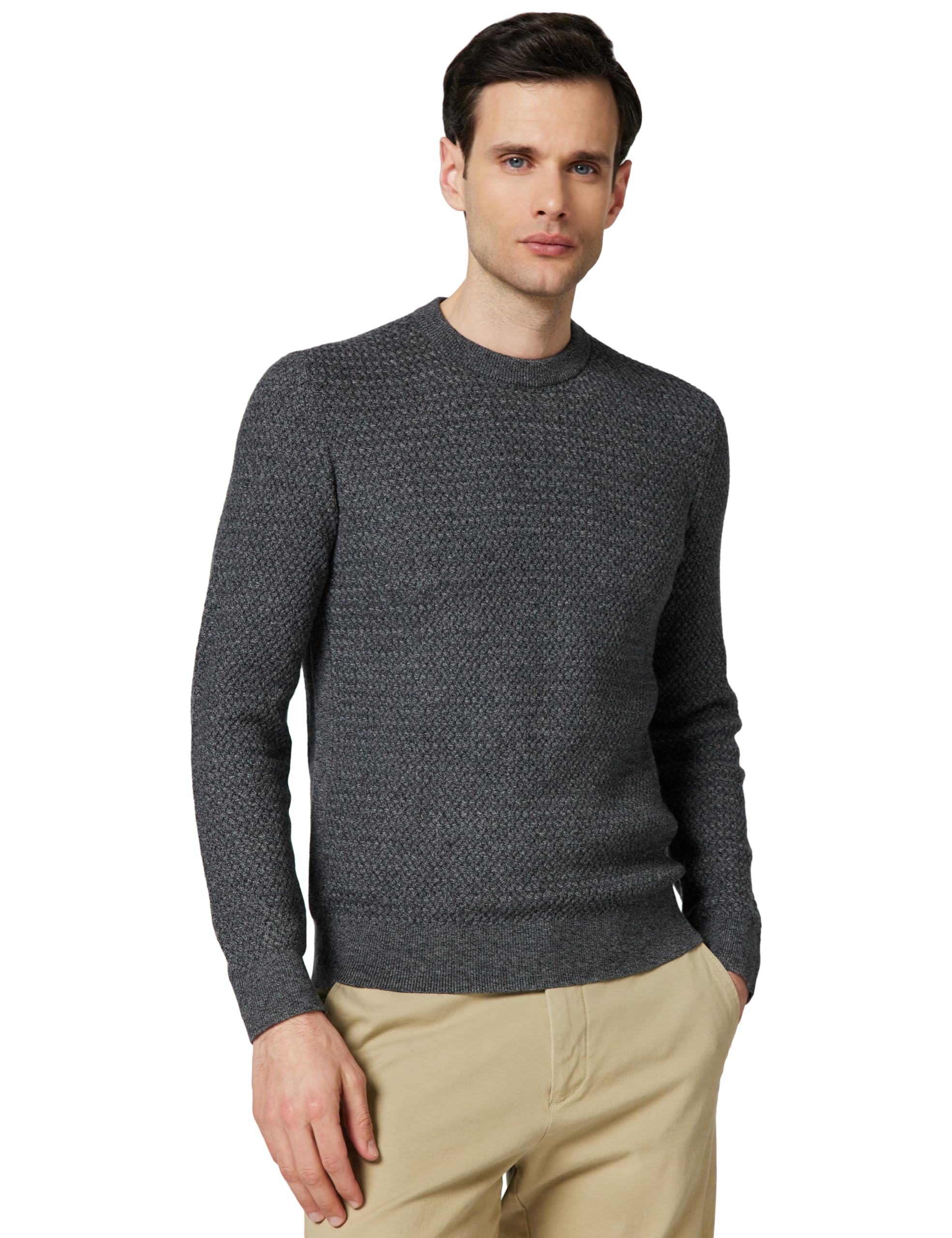 Ted Baker Men's 2817132 Shrug Sweater, MID-Grey, M