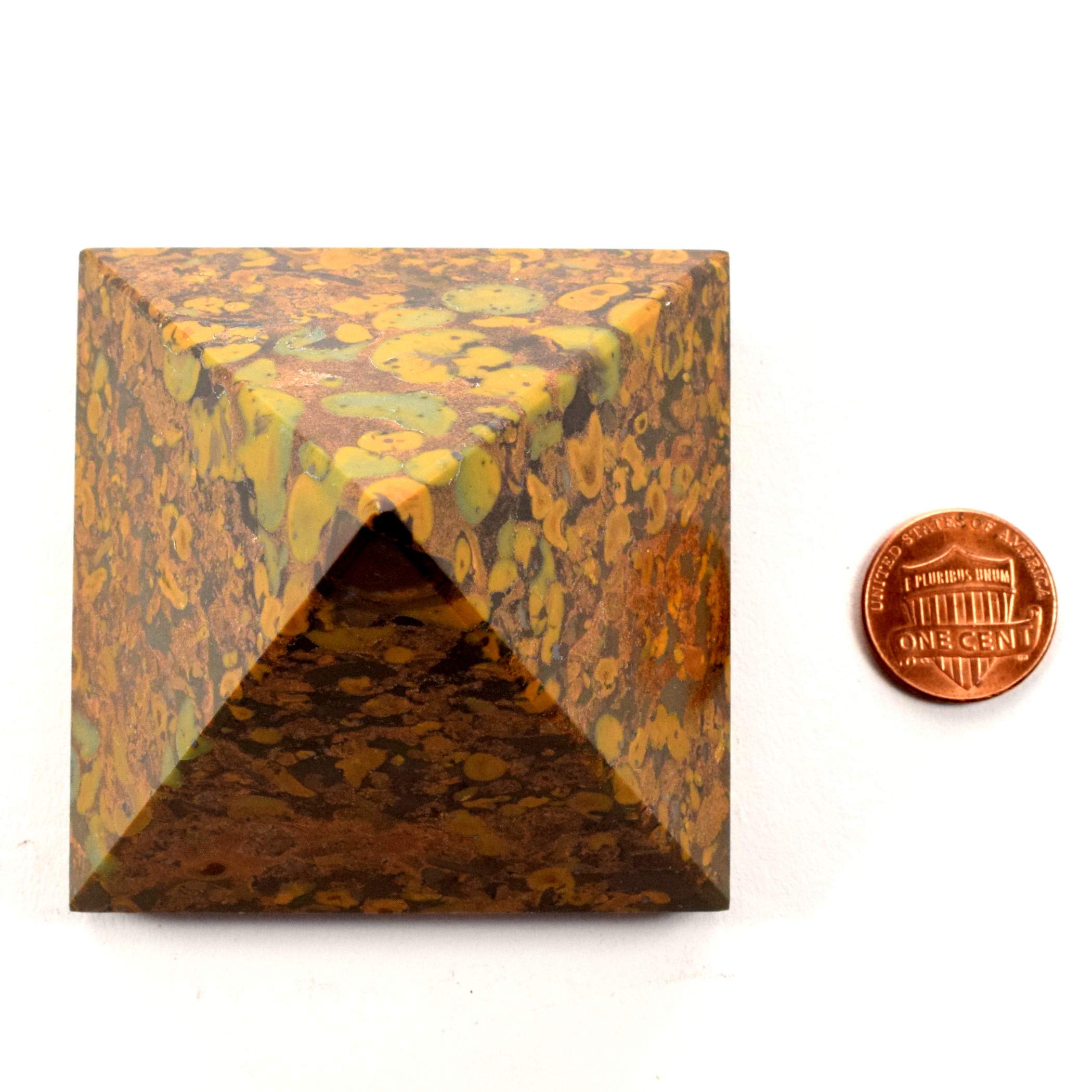 Amazon.com: HC Set: 62mm Ajooba Jasper Pyramid Natural