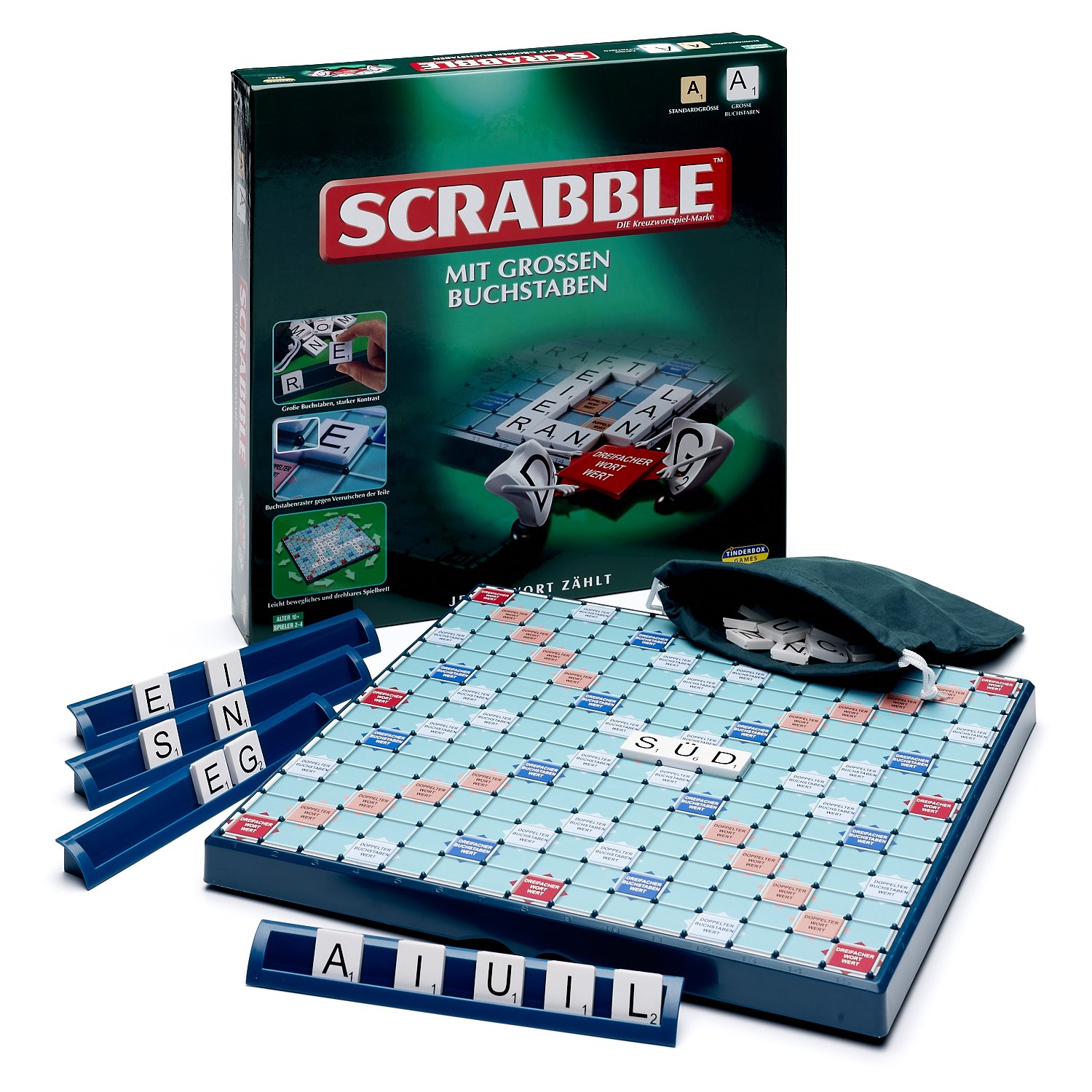 Piatnik 55031 - Scrabble mit großen Buchstaben