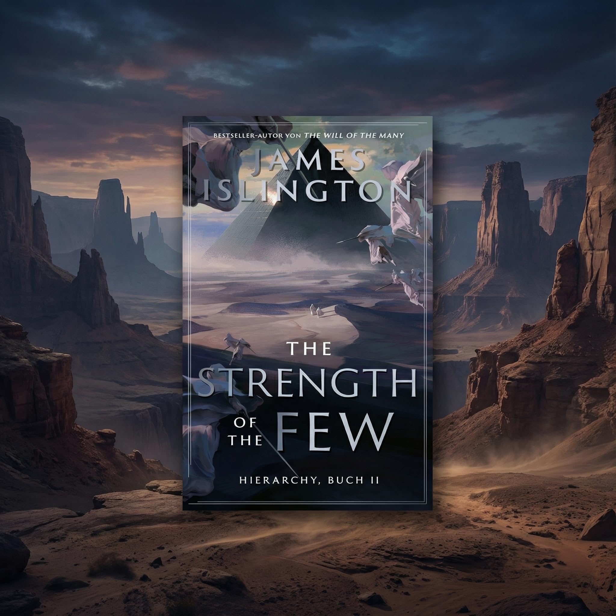 James Islington Hierarchy Reihe Band 1 und 2 - The Will of the Many - The Strength of the Few - Fantasy Bücher Set mit exklusivem Lesezeichen - Limitierte Schmuckausgabe Deutsch Sammleredition