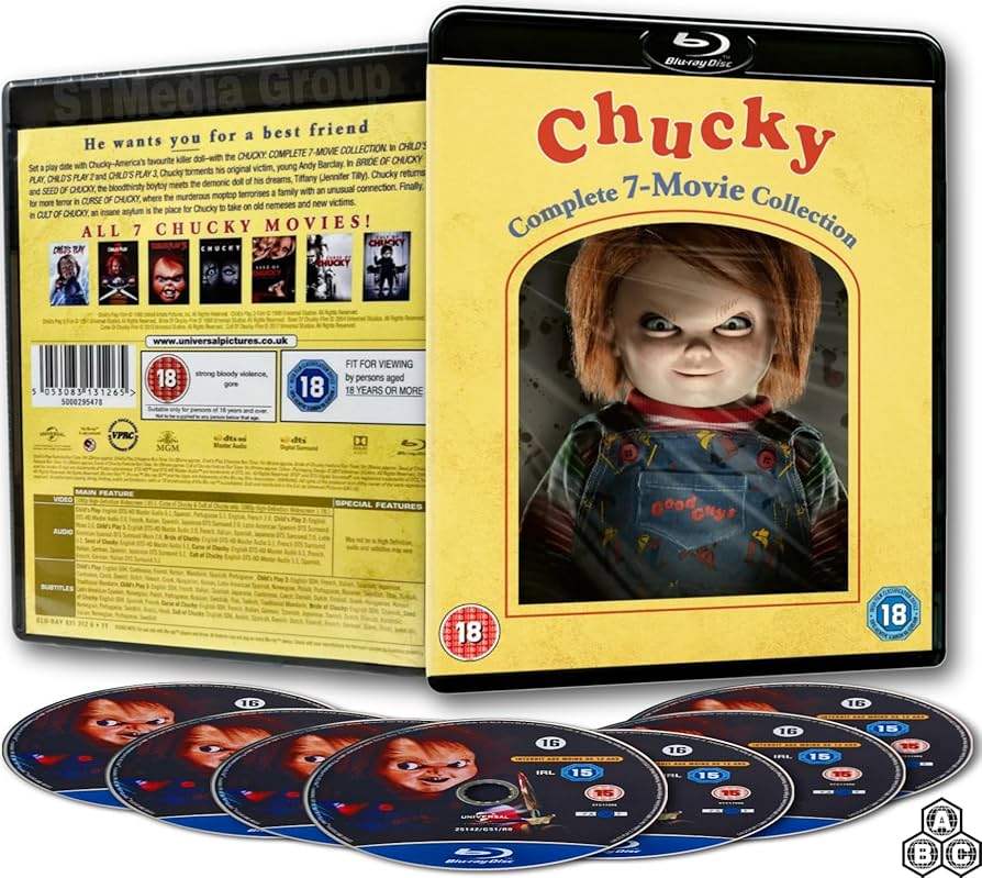 チャイルド・プレイ コンプリート・コレクション〈7枚組〉 Amazon.com: Chucky: Complete 7-Movie Collection [Blu-ray] [Region