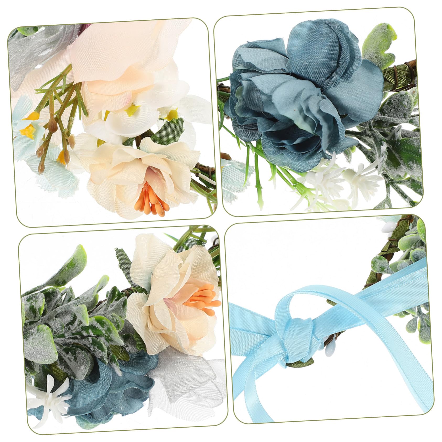 Toyvian Collare Floreale per Cani per Matrimonio Ghirlanda Floreale per Cani Accessorio per Foto per Animali Domestici per Feste Natale Compleanni e Uso Quotidiano Leggero e Comodo