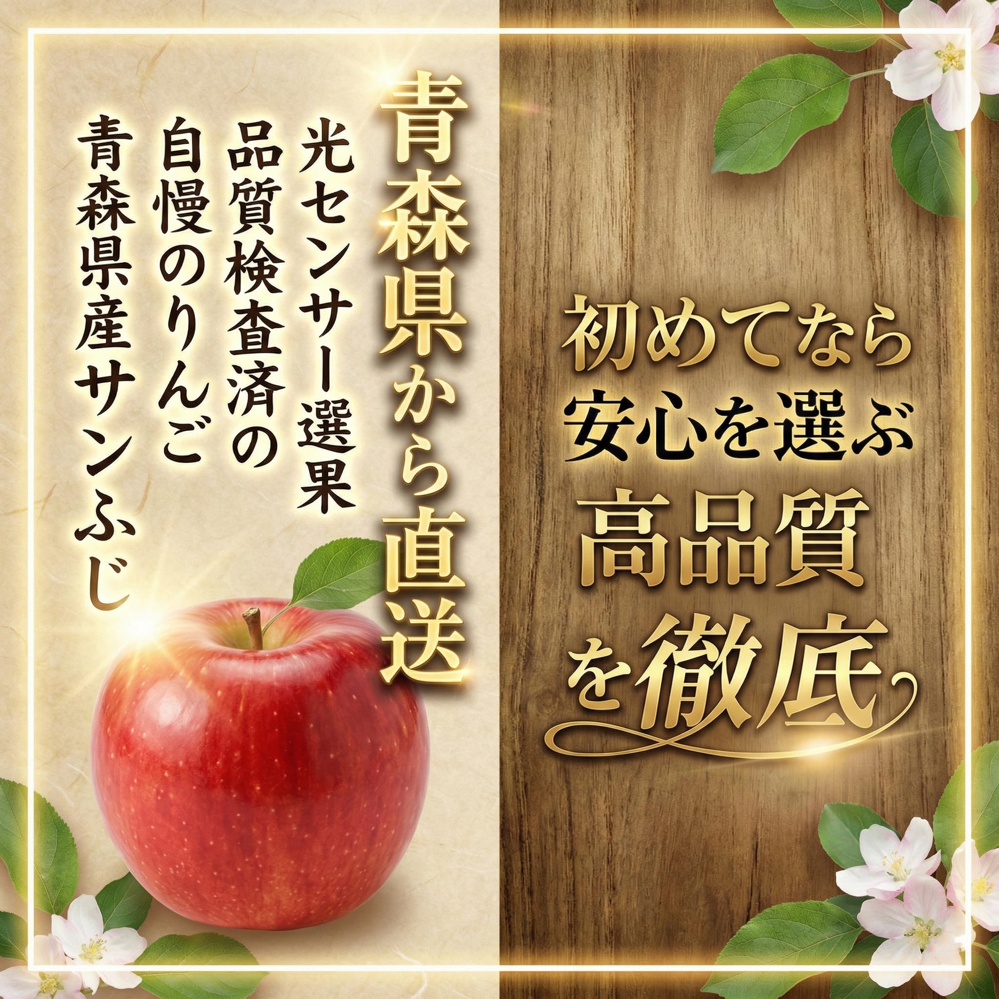 Amazon.co.jp: 高糖度 光センサー選果 りんご 2kg 青森県産 規格外