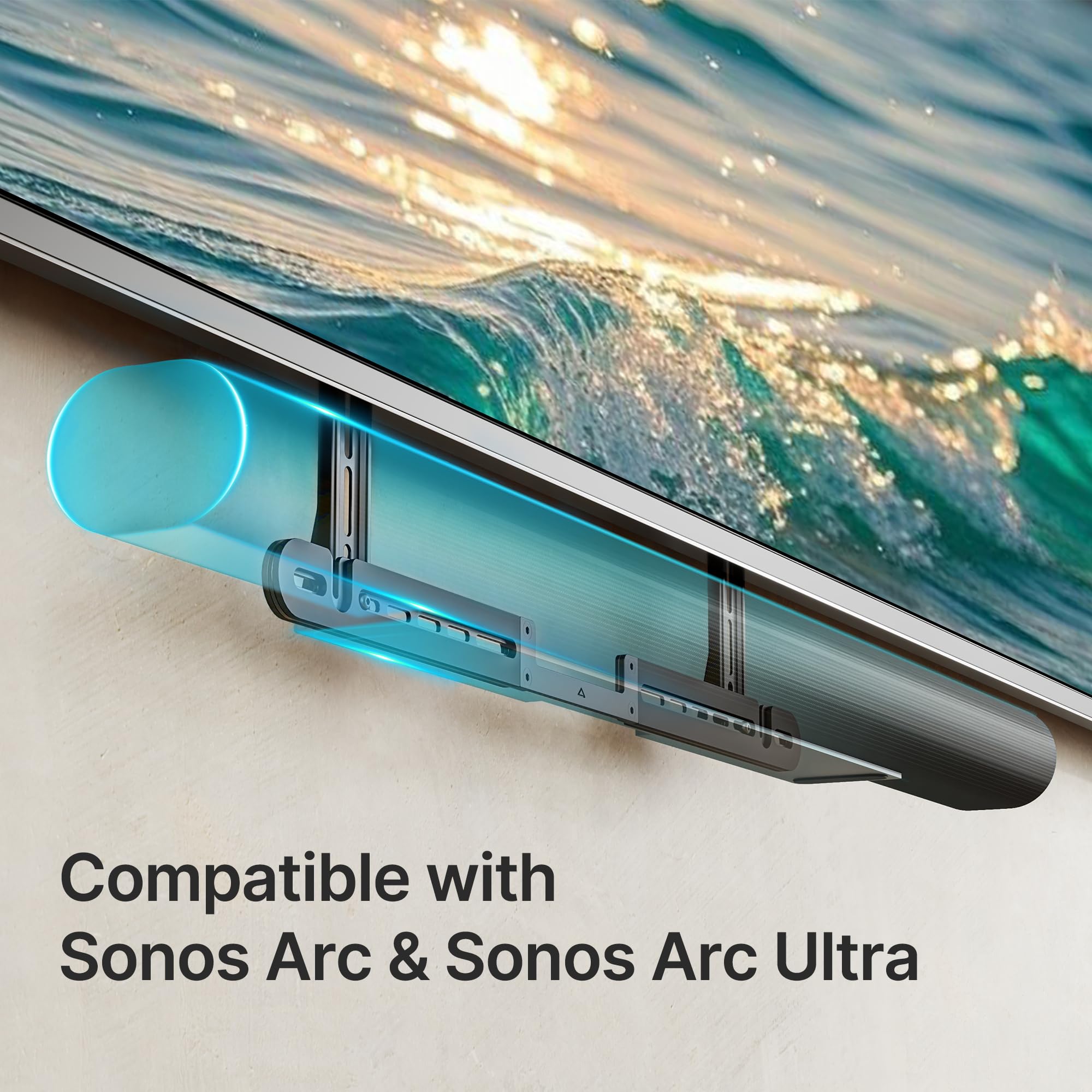 Sonos Arc And Sonos Arc Ultra Extendable Wall Mount BSSAWM1