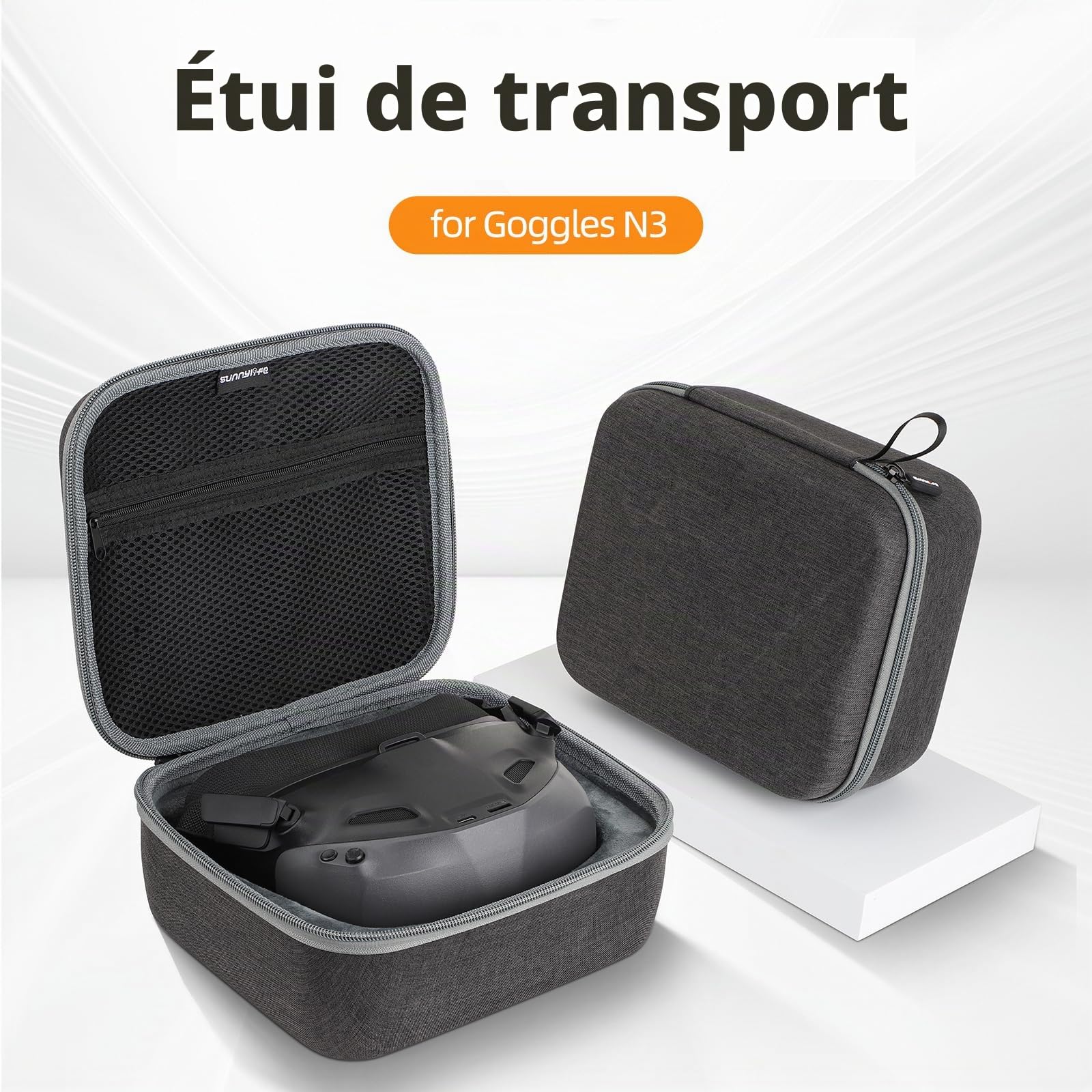 ZJRXM Étui pour lunettes DJI N3, sac de rangement portable, étui de protection portable pour lunettes DJI N3