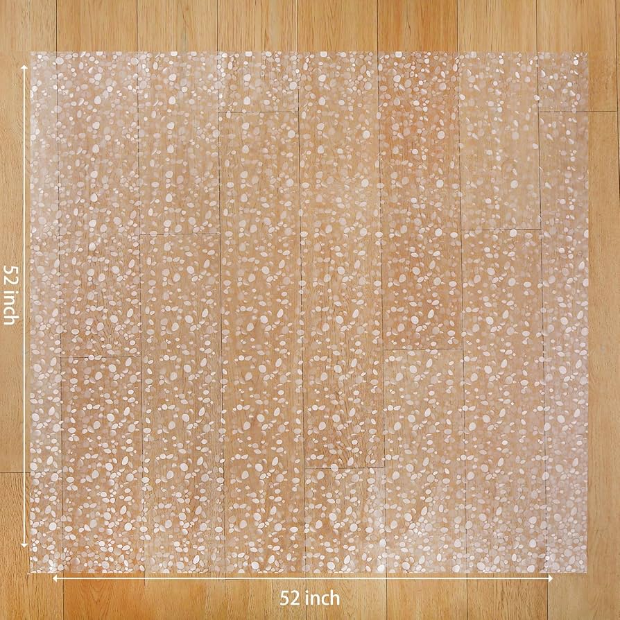 Scola Heavy Duty Art & Crafts Splash Mat, 150 X 150cm, 4 Pack, Table & Floor Crafting And Painting Protector, Easy Clean, Reusable, Multipurpose, Ideal For Kids And Crafters