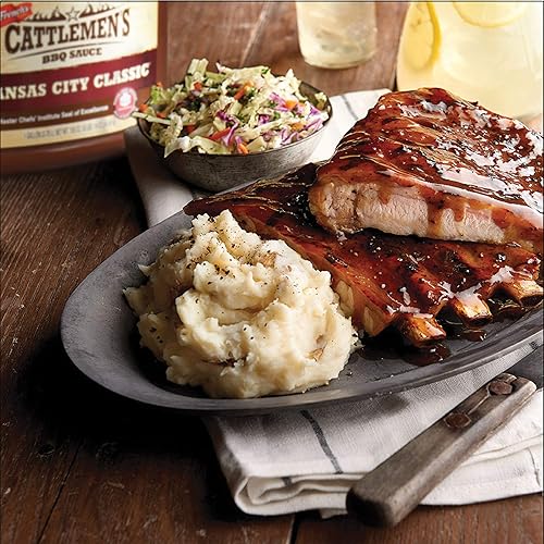 Miniatura 7 de Cattlemen's Kansas City Classic BBQ Sauce, 1 galón – Jarra de un galón de salsa de barbacoa Kansas City, sabor dulce y picante perfecto para cerdo