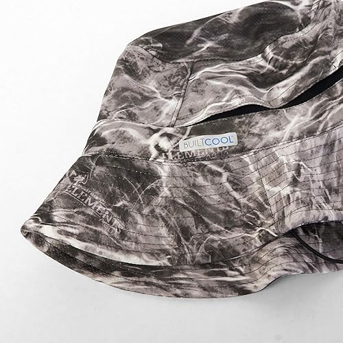 Miniatura 10 de BUILTCOOL Sombrero de pescador de camuflaje para hombre, gorra Boonie para pesca, caza, campamento y kayak