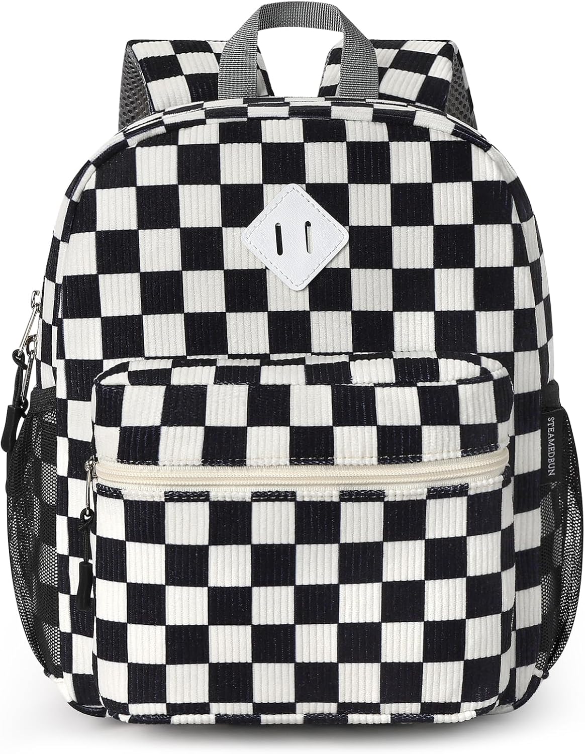 STEAMEDBUN Corduroy Toddler Backpack for Girls Boys 2-4, Kids Preschool Backpack for Kindergarten - Image 8