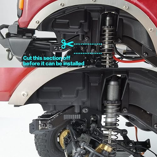 Miniatura 2 de MORLORDY Soporte Panhard RC para actualizaciones de Bronco 2021 a escala 1/10 TRX4