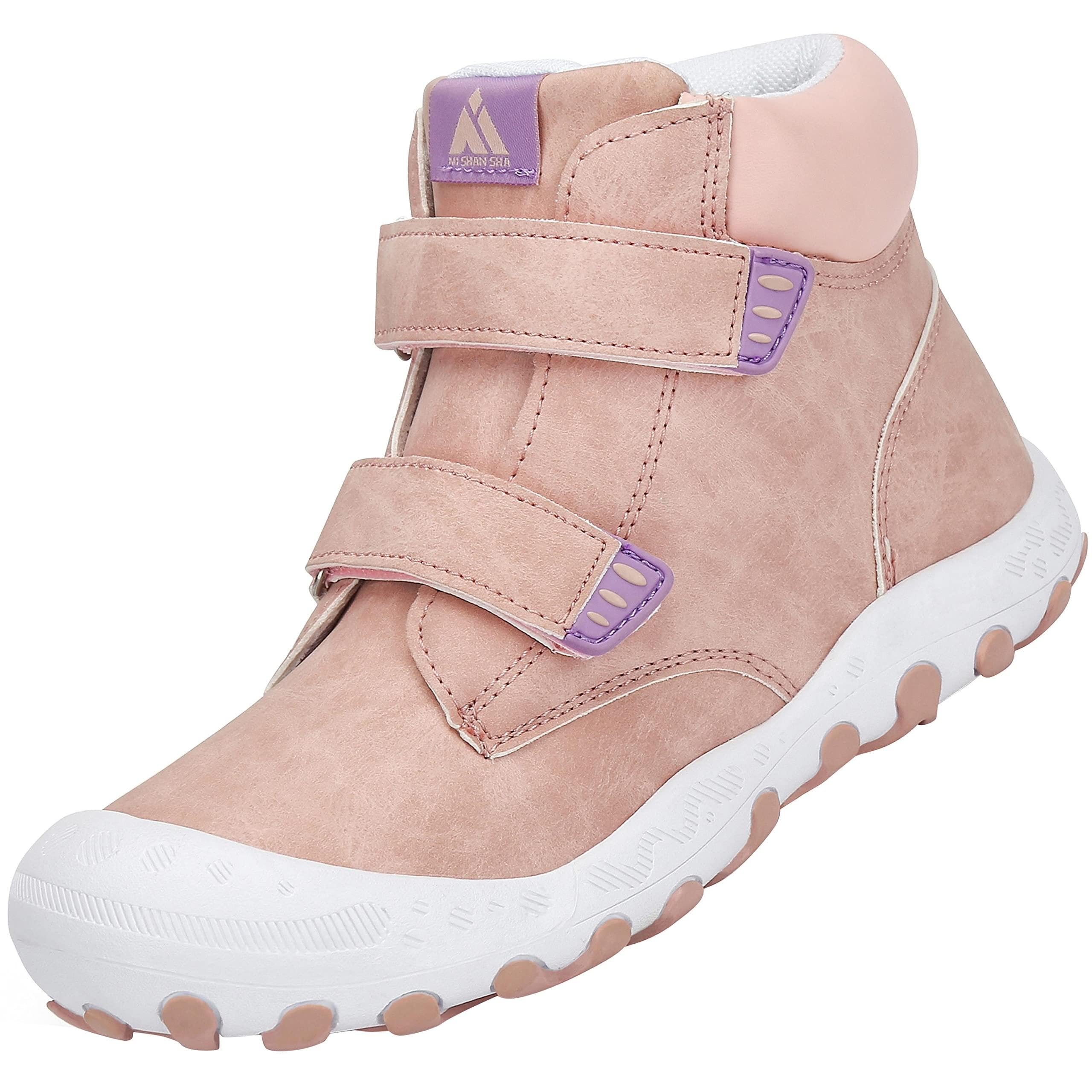 Mishansha Kinder Wanderschuhe rutschfest Leicht Trekking Wanderstiefel für Jungen Mädchen Gr.24-38