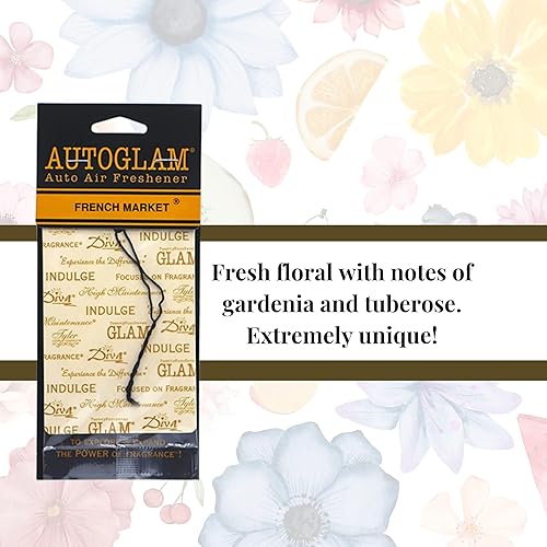 Miniatura 2 de Worldwide Nutrition Paquete de 2 artículos Ambientadores de coche AutoGlam de Tyler Candle Company - Ambientadores de coche con aroma de mercado