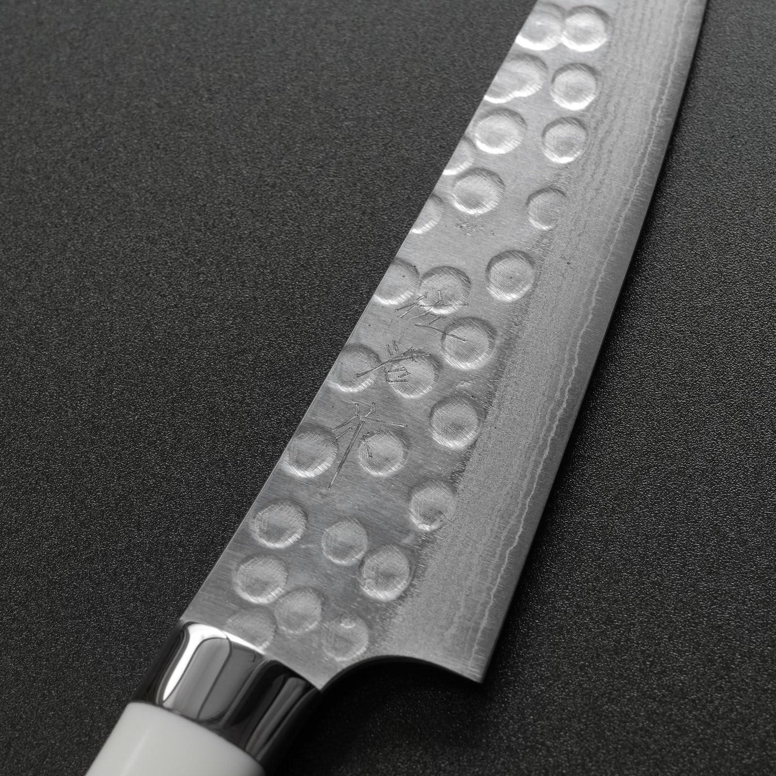 佐治作 ペティ130ｍｍ SRS13 粉末ハイス鋼 槌目 黒合板洋柄 未使用品 佐治作 ペティ130mm SRS13 粉末ハイス鋼 槌目 黒合板洋柄 未使用品