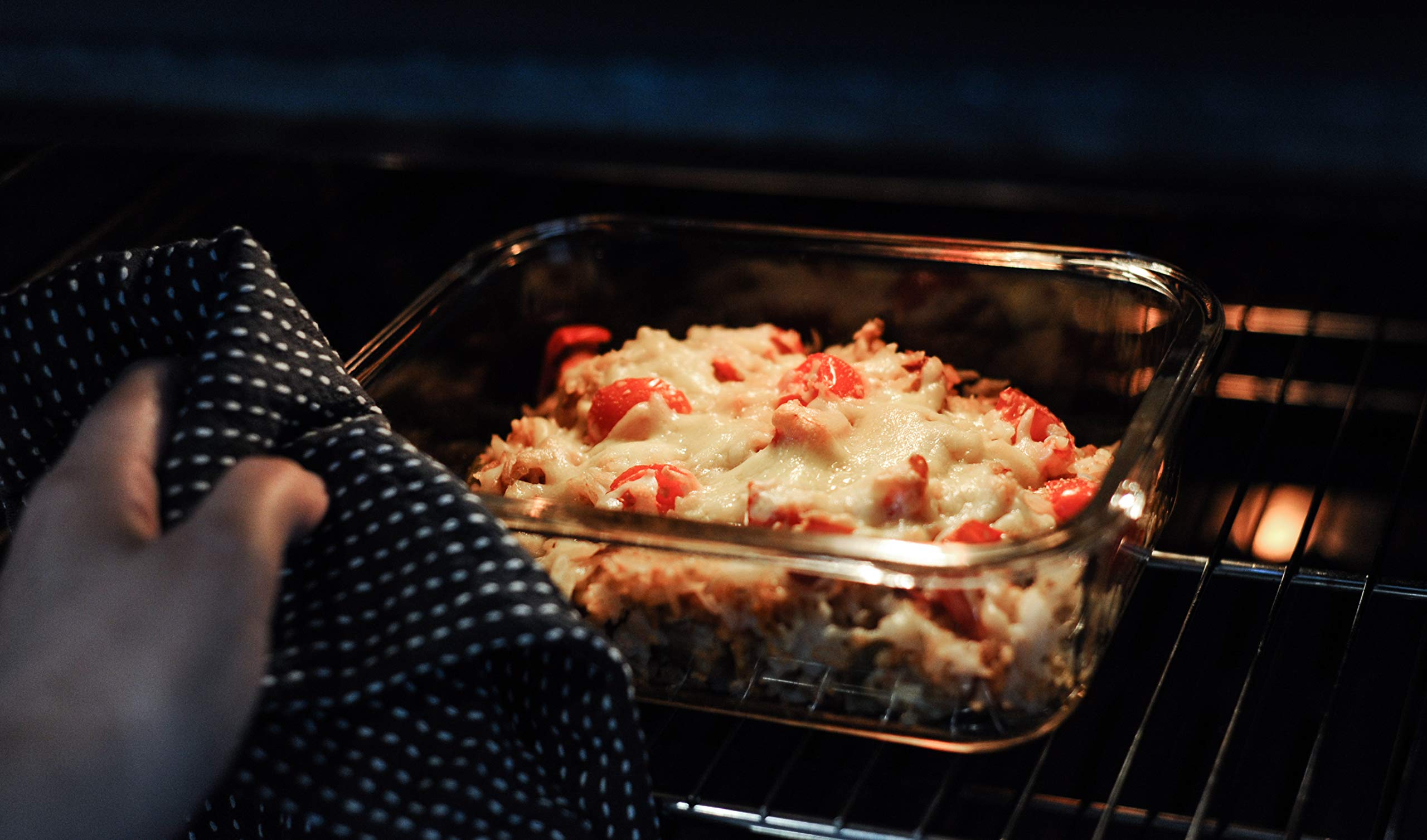 Plat De Conservaton En Verre Boroslcaté 1 Ltre Avec Couvercle
