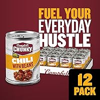 Vista 21 de Campbell's Chunky Chili picante y picante con frijoles, lata de 19 onzas (12 unidades)