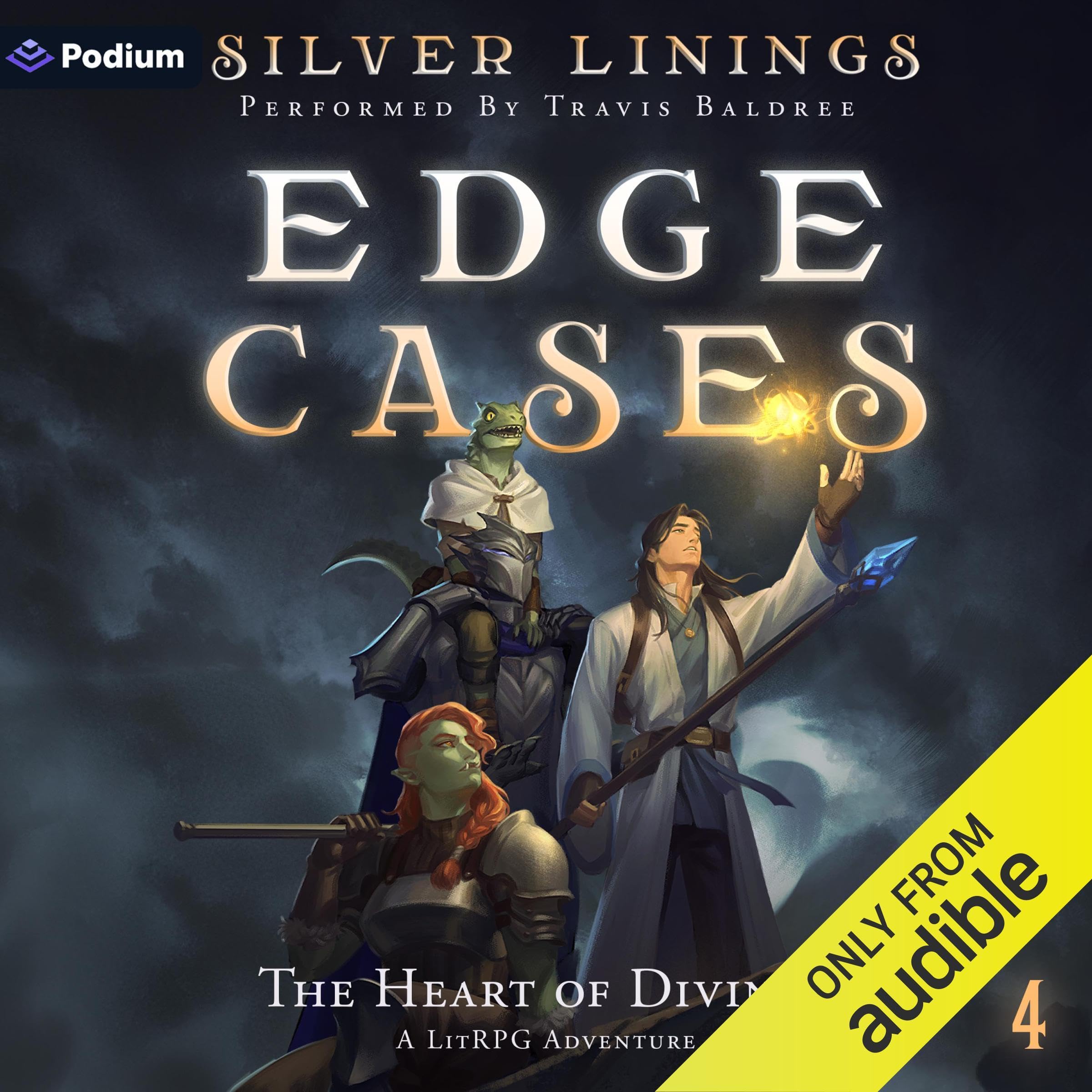 Cover art for The Heart of Divinity: A LitRPG Adventure